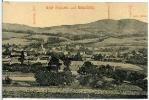 Großpostwitz. Blick auf Großpostwitz