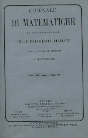Volume XXVI. - Maggio e Giugno 1888.