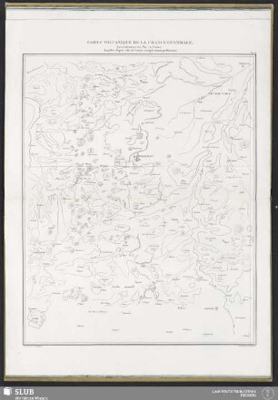Pl. 10. Carte Volcanique De La France Centrale