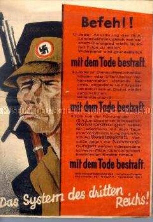 Wahl-Propagandaschrift in Auseinanderstzung mit der NSDAP (Landtagswahl in Preußen?)