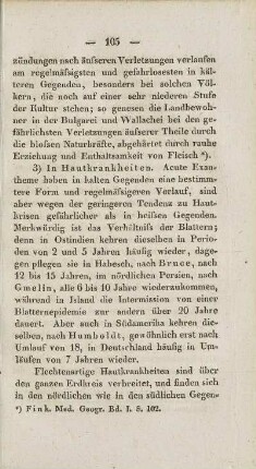 3) In Hautkrankheiten