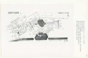 Thermalbad mit Boulevardtheater, Baden-Baden (Diplomarbeit bei Bernhard Hermkes): Grundriss Erdgeschoss 1:200