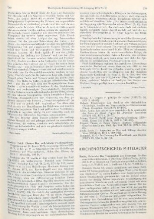 769-770 [Rezension] Dinkler, Erich, Eirene