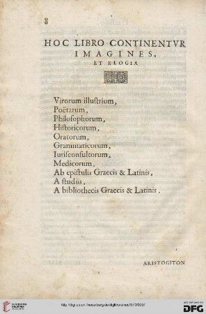 Hoc libro continentur imgagines et elogia