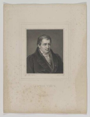 Bildnis des Ludwig Tieck