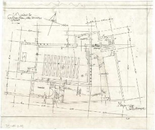 Gsaenger, Gustav; Fischen / Allgäu (Bayern); Ev. Kirche zum Guten Hirten, Pfarrhaus - Neubau, Pl. Nr. 2491 (Grundriss EG)