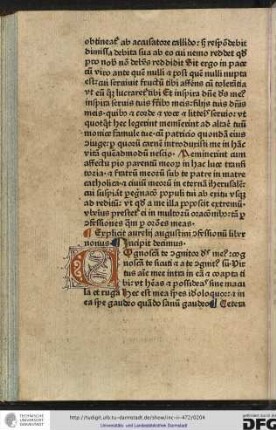Incipit decimus.