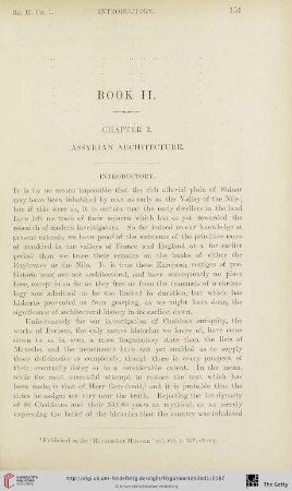 Book II: Assyrian architecture