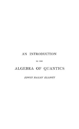 An Introduction to the Algebra of Quantics