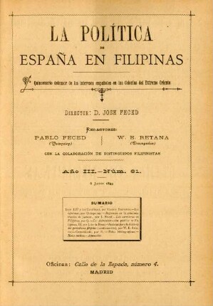 Núm. 61. 6 Junio 1893