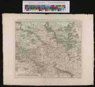 Tabula Geographica Principatus Anhaltini et Finitimarum Regionum