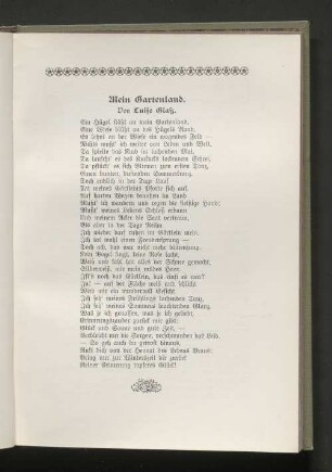 Mein Gartenland