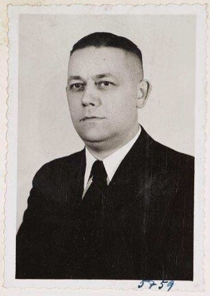 Wilhelm Witzler, Bürobeamter, Zentrallohnbüro, Zeche Prosper