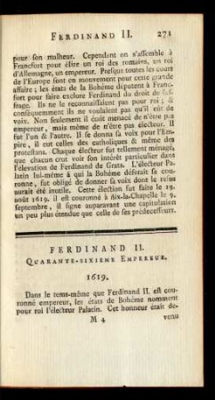 Ferdinand II. Quarante-Sixieme Empereur