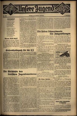 Zweite Ausgabe vom Mittwoch, den 04. September 1935.