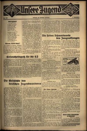 Zweite Ausgabe vom Mittwoch, den 04. September 1935.