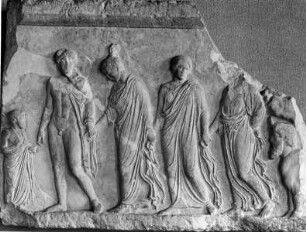 Weihrelief an die Nymphen