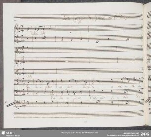 Terzo Coro: Que Jupiter d'un air serein amène le Dieu du destin