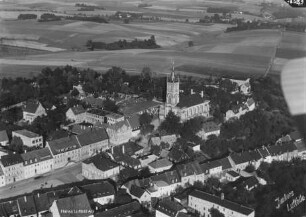 Marktplatz von Hartha : Blickrichtung Nordosten