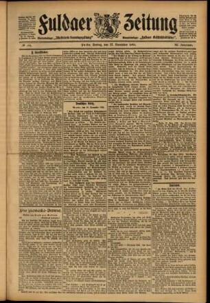 Ausgabe vom Freitag, den 17. November 1905.