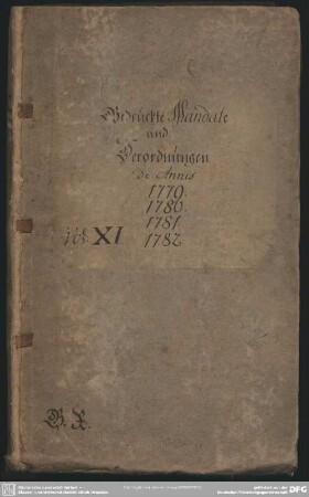 Des Durchlauchtigsten Churfürstens zu Sachßen ... bestallter Ober-Amts-Verwalter im Marggrafthum Oberlausitz ... Ich, Johann Wilhelm Traugott von Schönberg ... gebe ... zu vernehmen: wasmaaßen Ihro Churfürstl. Durchl. zu Sachßen ... die Errichtung Dero Geheimen-Finanz-Collegii, mittelst eines ... Mandats, zur öffentlichen Wißenschaft bringen zu laßen ... : [Geben auf dem Churfürstl. Sächßl. Schlosse Ortenburg zu Budißin, den 22. Novbr. 1782.]