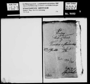 Streitigkeiten zwischen dem Reich und den Grafen von Manderscheid wegen rückständiger Reichssteuern aus der Grafschaft Virneburg.