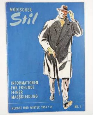 Modischer Stil Ausgabe Nr. 1 von 1954/55