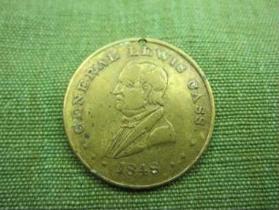 Medaille: General Lewis Cass 1848