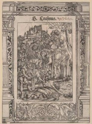 Das Martyrium des heiligen Erasmus