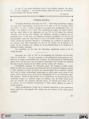 Verslagen