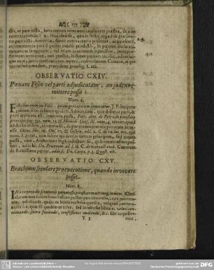 Observatio CXV. Brachium seculare pro executione, quando invocare possit