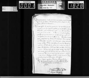 Weihnachts- und Neujahrsschreiben 1669/1670