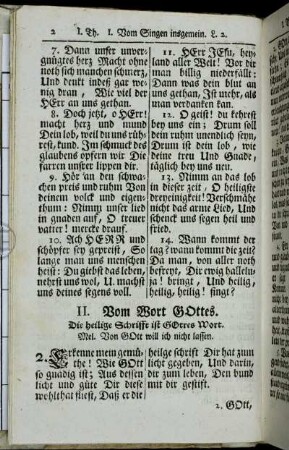 II. Vom Wort Gottes