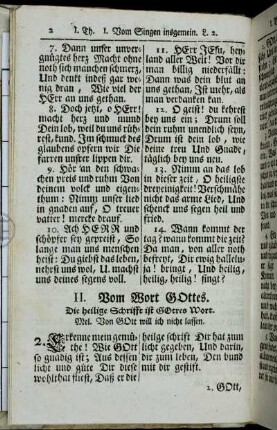 II. Vom Wort Gottes