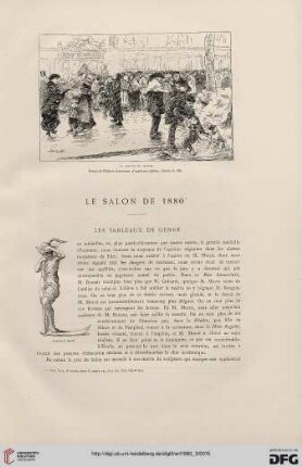 6: Le Salon de 1880, [1] : les tableaux de genre