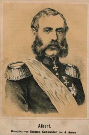 Albert, Kronprinz von Sachsen, Commandant der 4. Armee