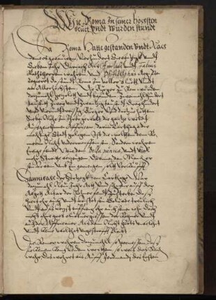 Johannes Nuhn: Chronik und altes Herkommen
