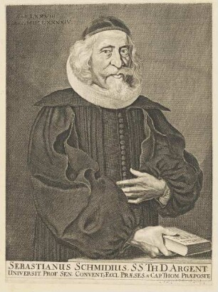 Bildnis des Sebastianus Schmidius