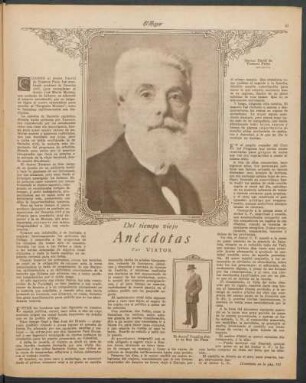 Anécdotas : Del tiempo viejo