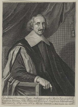 Bildnis des Sebastianus Cramoisy