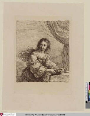 Sophonisba with a Bowl [Sophonisbe mit der (Gift)schale]