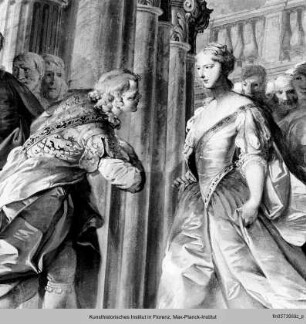 Szenen zur Familiengeschichte der Della Gherardesca : Vermählung des Guelfo Della Gherardesca