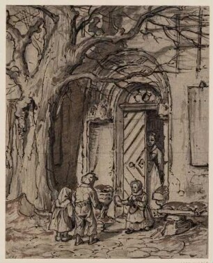 Vor der Haustür