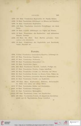 Porträts (Nr. 4396 - 4424)