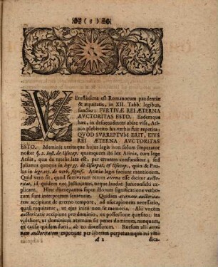 Io. Christiani Schroeteri ... Programma Christiani Gottlobii Kaulfusii ... lectioni avspiciali praemissvm : [de rei furtivae usucapione]