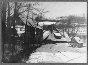 Wintertag am alten Hammer bei Annaberg