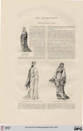 6: Art dramatique : Théatre-franҫais, Garin