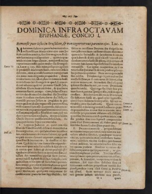 Dominica Infra Octavam Epiphaniae