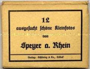 Fotomappe "Speyer" mit 12 Originalaufnahmen