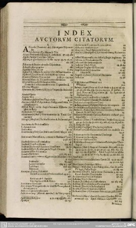 Index Auctorum Citatorum